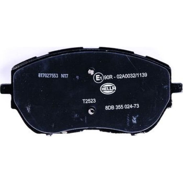 Hella 8DB 355 024-731 Bremsbelagsatz, Scheibenbremse