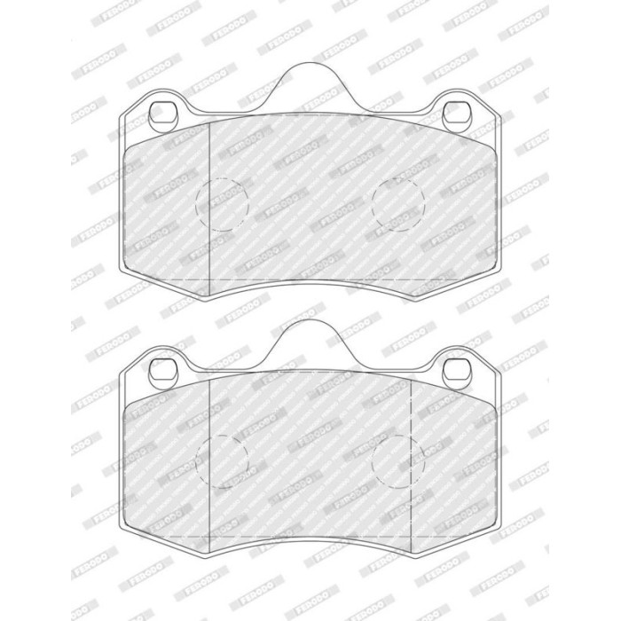 Ferodo FDB4887 Bremsbelagsatz, Scheibenbremse PREMIER ECO FRICTION Ferodo FDB4887 Bremsbelagsatz, Scheibenbremse PREMIER ECO FRICTION