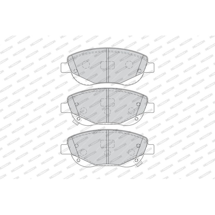 Ferodo FDB4276 Bremsbelagsatz, Scheibenbremse PREMIER ECO FRICTION Ferodo FDB4276 Bremsbelagsatz, Scheibenbremse PREMIER ECO FRICTION