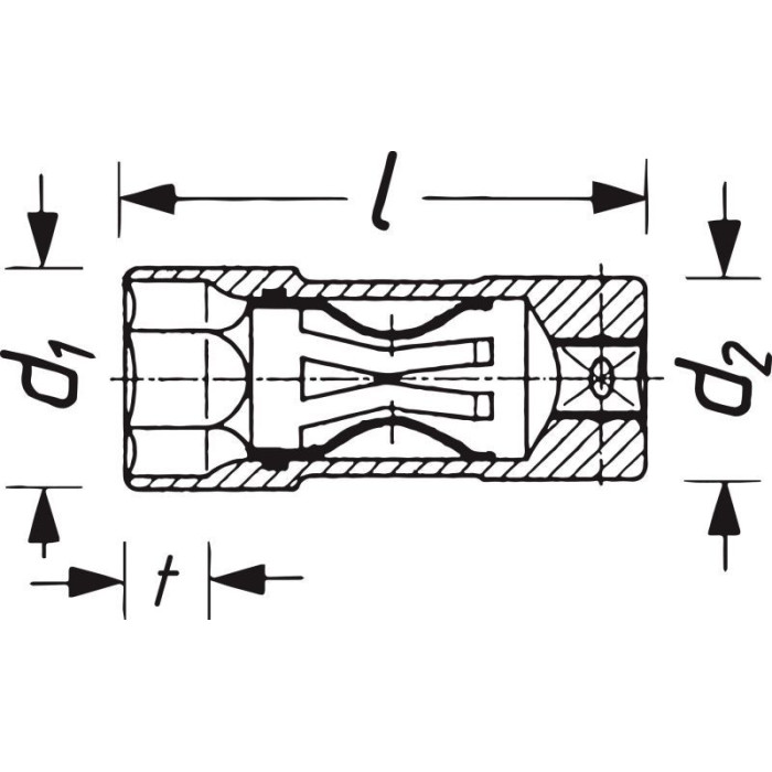 Zündkerzenschlüssel 4766 Zündkerzenschlüssel 4766