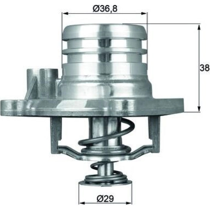Mahle TI 13 92 Thermostat, Kühlmittel BEHR Mahle TI 13 92 Thermostat, Kühlmittel BEHR