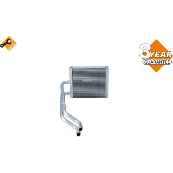 NRF 54344 Wärmetauscher, Innenraumheizung mit Rohr NRF 54344 Wärmetauscher, Innenraumheizung mit Rohr