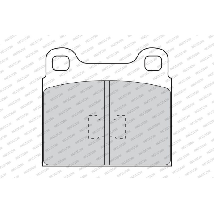 Ferodo FDB105 Bremsbelagsatz, Scheibenbremse PREMIER ECO FRICTION Ferodo FDB105 Bremsbelagsatz, Scheibenbremse PREMIER ECO FRICTION