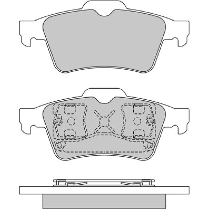 Metzger 1170080 Bremsbelagsatz, Scheibenbremse Metzger 1170080 Bremsbelagsatz, Scheibenbremse