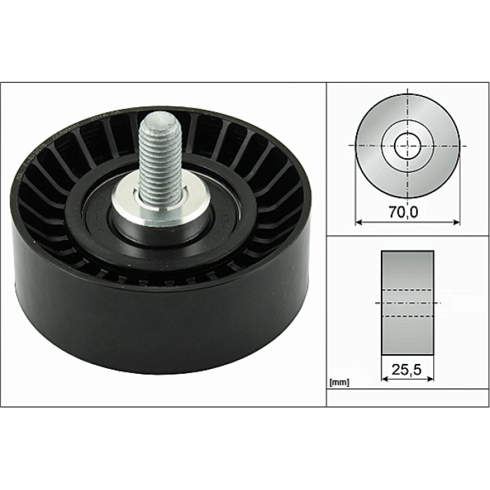 INA 532 0545 10 Umlenkrolle/Führungsrolle, Keilrippenriemen INA 532 0545 10 Umlenkrolle/Führungsrolle, Keilrippenriemen
