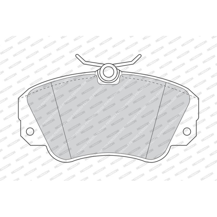 Ferodo FDB686 Bremsbelagsatz, Scheibenbremse PREMIER ECO FRICTION Ferodo FDB686 Bremsbelagsatz, Scheibenbremse PREMIER ECO FRICTION