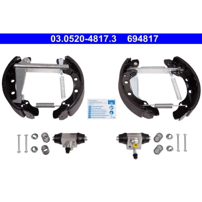 ATE 03.0520-4817.3 Bremsbackensatz Original TopKit ATE 03.0520-4817.3 Bremsbackensatz Original TopKit