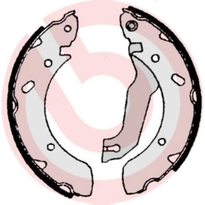 Brembo S 30 504 Bremsbackensatz ESSENTIAL LINE Brembo S 30 504 Bremsbackensatz ESSENTIAL LINE
