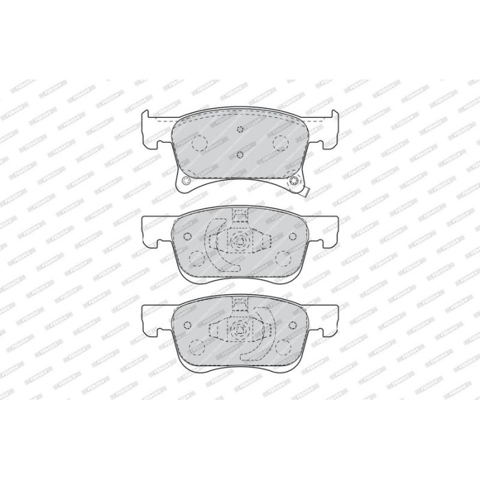 Ferodo FDB4841 Bremsbelagsatz, Scheibenbremse PREMIER ECO FRICTION Ferodo FDB4841 Bremsbelagsatz, Scheibenbremse PREMIER ECO FRICTION