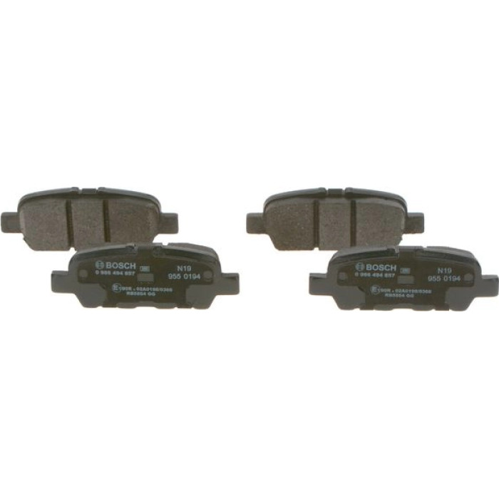 BOSCH 0 986 494 857 Bremsbelagsatz, Scheibenbremse