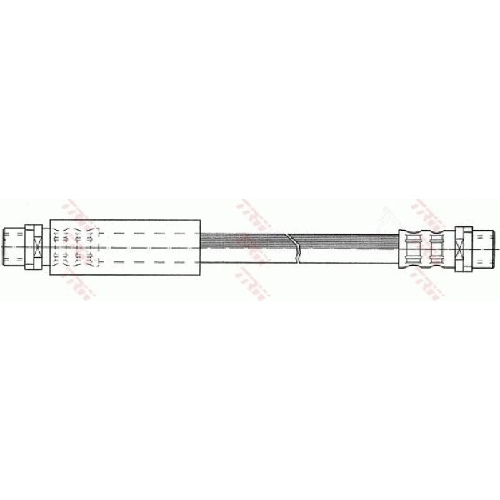 TRW PHA289 Bremsschlauch TRW PHA289 Bremsschlauch