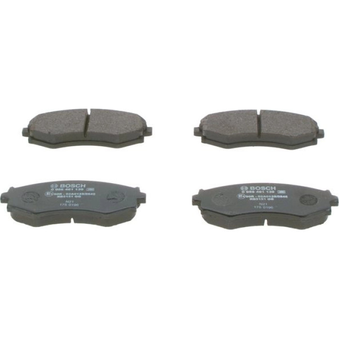 BOSCH 0 986 461 139 Bremsbelagsatz, Scheibenbremse BOSCH 0 986 461 139 Bremsbelagsatz, Scheibenbremse