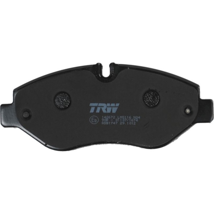TRW GDB1747 Bremsbelagsatz, Scheibenbremse COTEC TRW GDB1747 Bremsbelagsatz, Scheibenbremse COTEC
