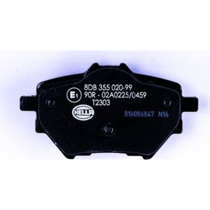 Hella 8DB 355 020-991 Bremsbelagsatz, Scheibenbremse Hella 8DB 355 020-991 Bremsbelagsatz, Scheibenbremse