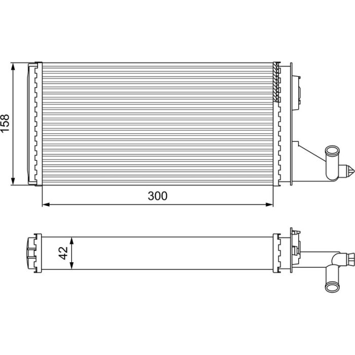 Valeo 812342 Wärmetauscher, Innenraumheizung NEUTEIL Valeo 812342 Wärmetauscher, Innenraumheizung NEUTEIL