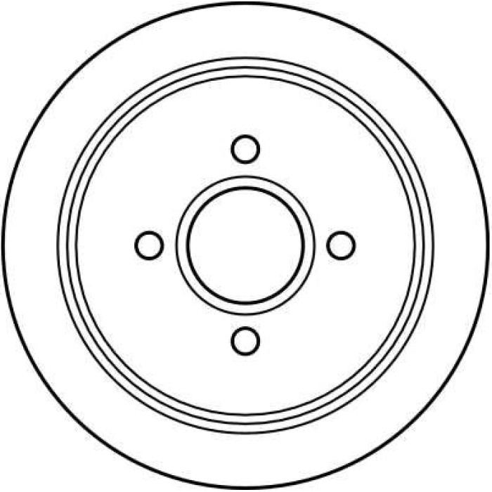 TRW DF2647 Bremsscheibe TRW DF2647 Bremsscheibe