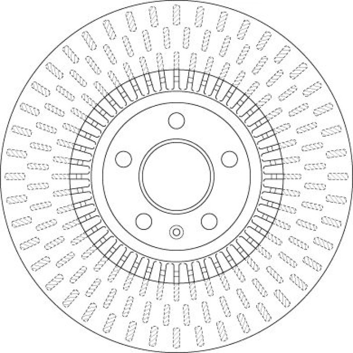 TRW DF6216 Bremsscheibe