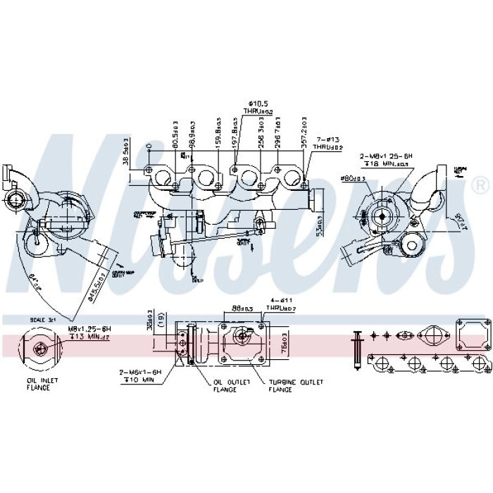 Nissens Turbolader 93106 Nissens Turbolader 93106