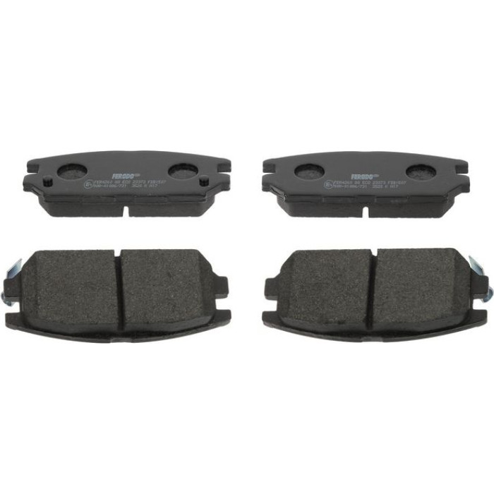 Ferodo FDB1507 Bremsbelagsatz, Scheibenbremse PREMIER ECO FRICTION Ferodo FDB1507 Bremsbelagsatz, Scheibenbremse PREMIER ECO FRICTION