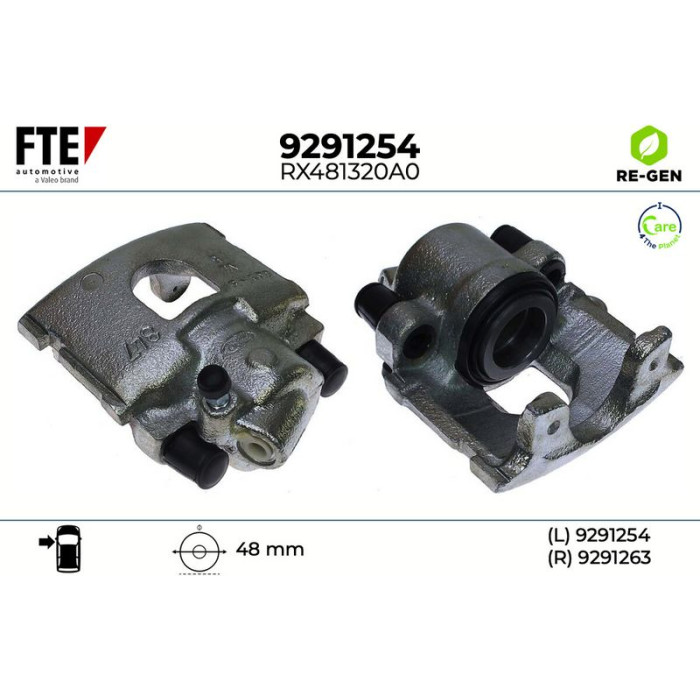 Bremssattel 9291254 Bremssattel 9291254
