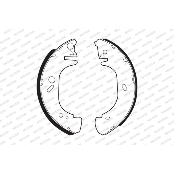 Bremsbackensatz FSB541 Bremsbackensatz FSB541