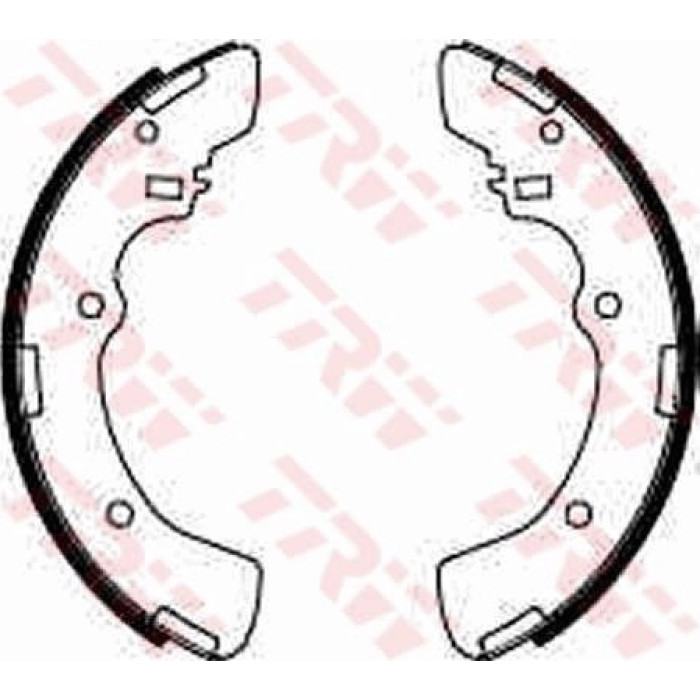 TRW GS8516 Bremsbackensatz TRW GS8516 Bremsbackensatz