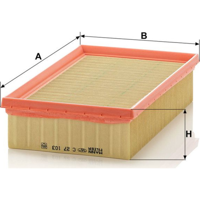 MANN-FILTER C 27 103 Luftfilter MANN-FILTER C 27 103 Luftfilter