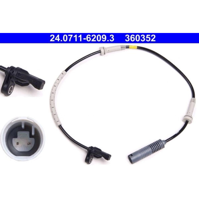 ATE 24.0711-6209.3 Sensor, Raddrehzahl