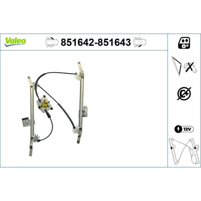 Valeo 851643 Fensterheber Valeo 851643 Fensterheber