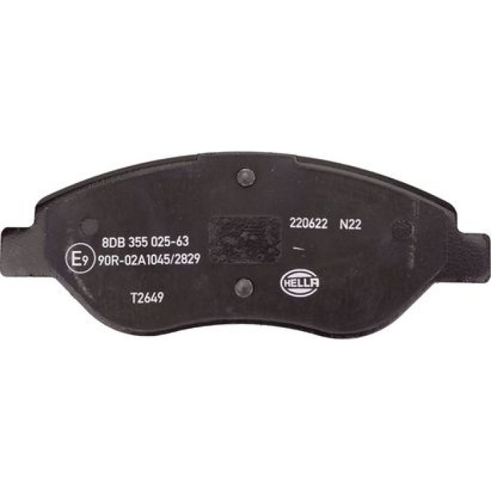 Hella 8DB 355 025-631 Bremsbelagsatz, Scheibenbremse Hella 8DB 355 025-631 Bremsbelagsatz, Scheibenbremse