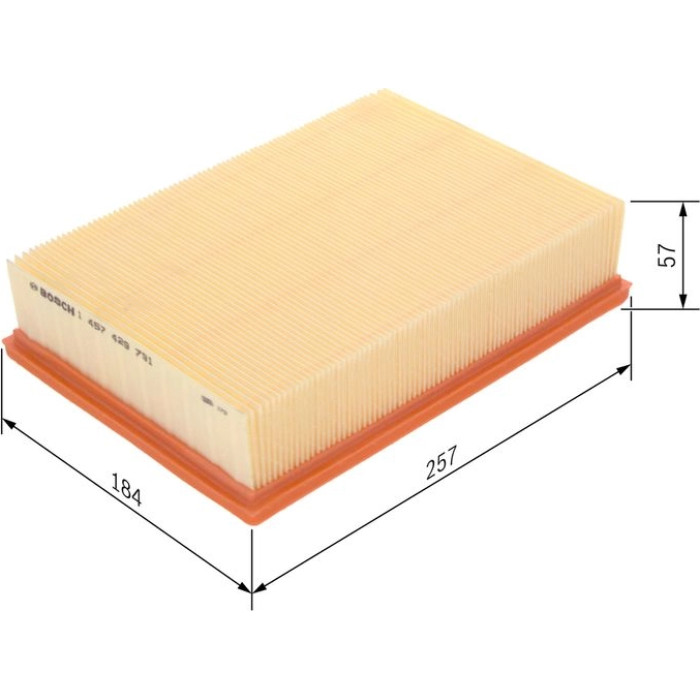 BOSCH 1 457 429 791 Luftfilter BOSCH 1 457 429 791 Luftfilter