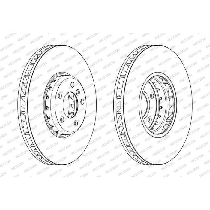 Bremsscheibe DDF2043LVC-1