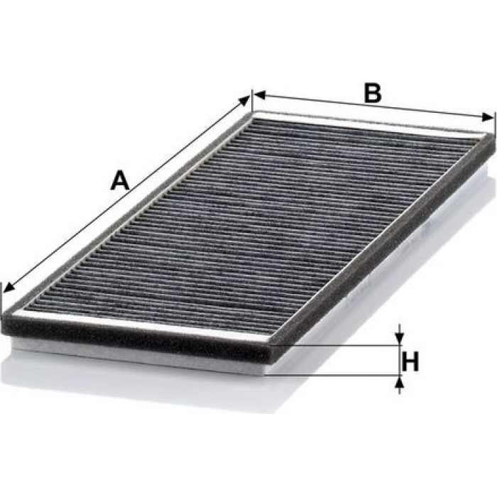 MANN-FILTER CUK 4251 Innenraumfilter, Aktivkohlefilter MANN-FILTER CUK 4251 Innenraumfilter, Aktivkohlefilter
