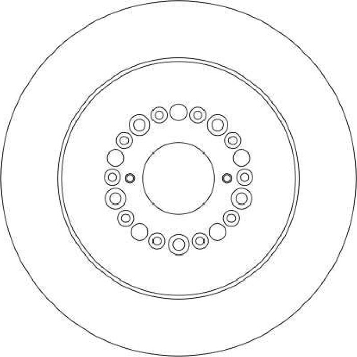 TRW DF4289 Bremsscheibe