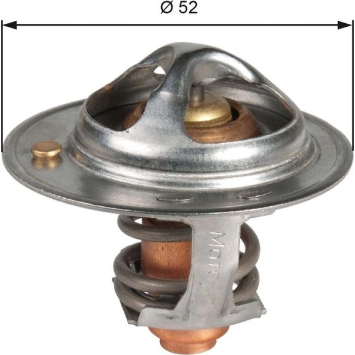 Gates TH48682G1 Thermostat, Kühlmittel