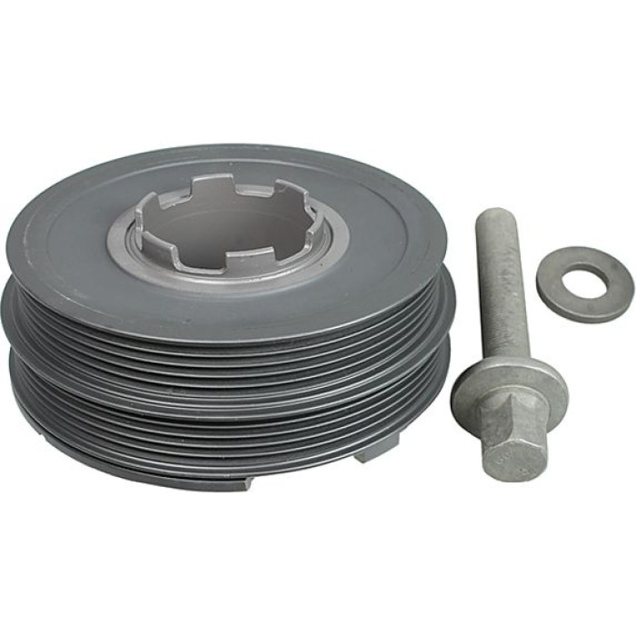 Metzger 6400027 Riemenscheibe, Kurbelwelle COMPETENCE KIT