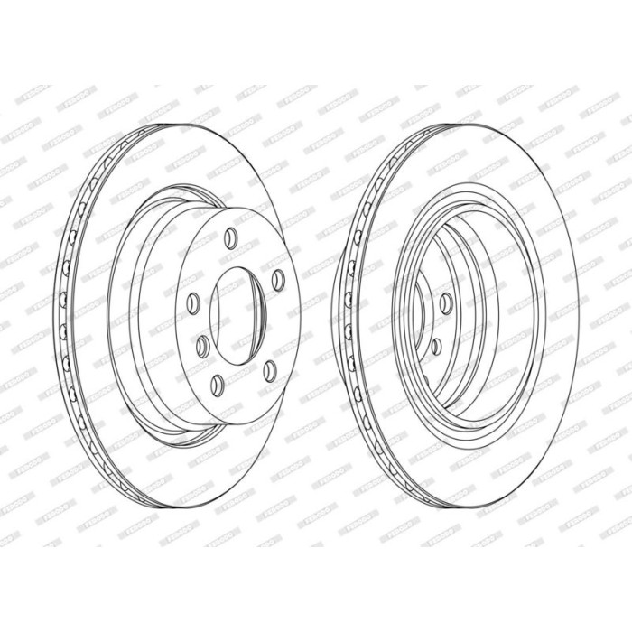 Ferodo DDF1285C Bremsscheibe PREMIER High Carbon Ferodo DDF1285C Bremsscheibe PREMIER High Carbon