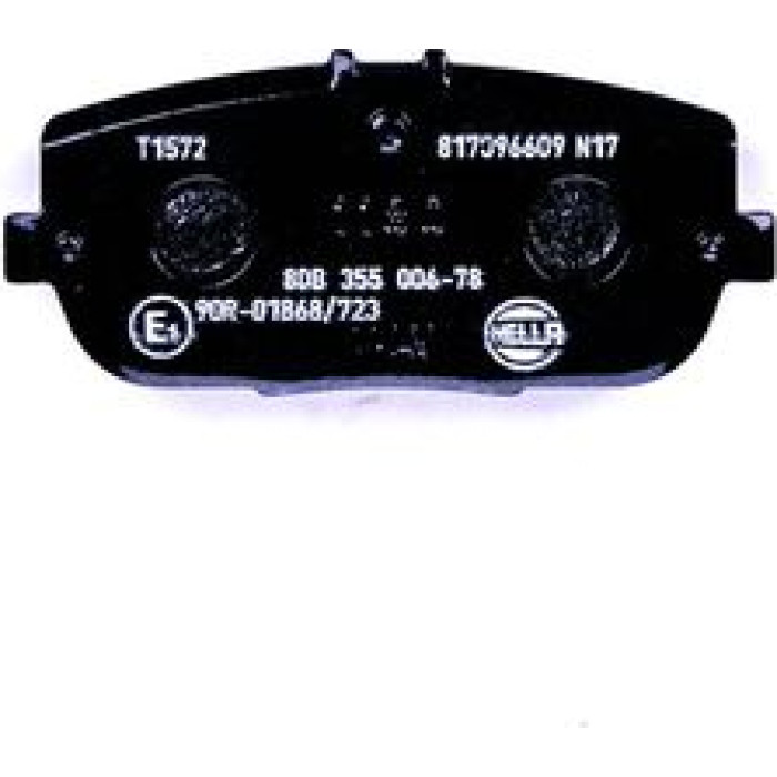 Hella 8DB 355 006-781 Bremsbelagsatz, Scheibenbremse Hella 8DB 355 006-781 Bremsbelagsatz, Scheibenbremse