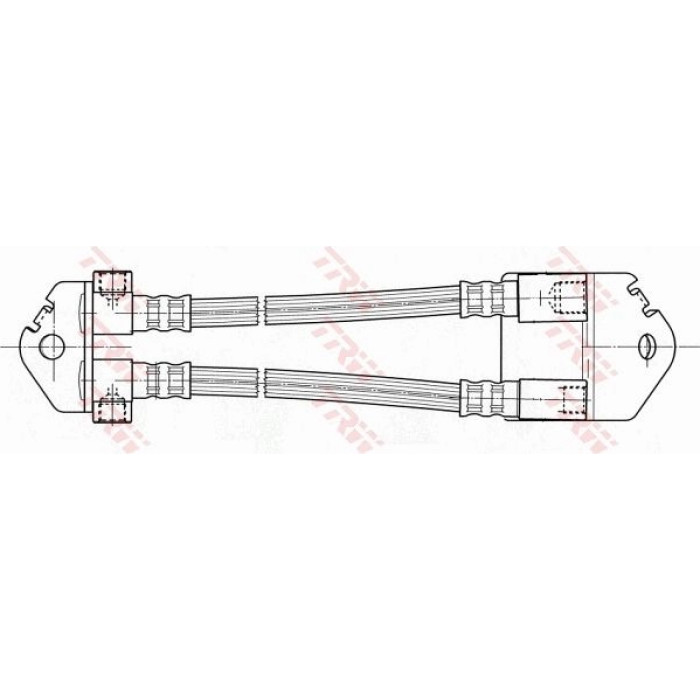TRW PHA499 Bremsschlauch TRW PHA499 Bremsschlauch