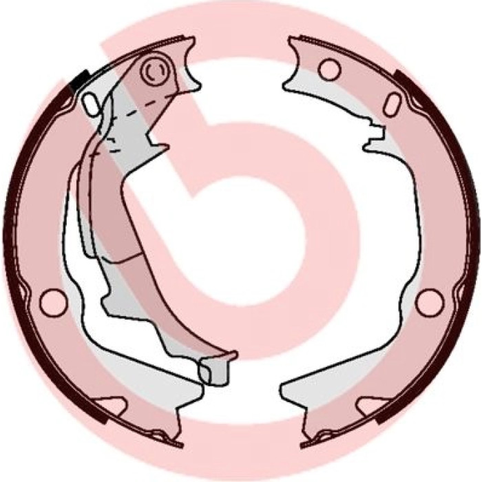Bremsbackensatz, Feststellbremse S 30 528