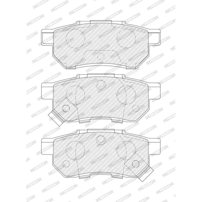 Ferodo FDB621 Bremsbelagsatz, Scheibenbremse PREMIER ECO FRICTION Ferodo FDB621 Bremsbelagsatz, Scheibenbremse PREMIER ECO FRICTION