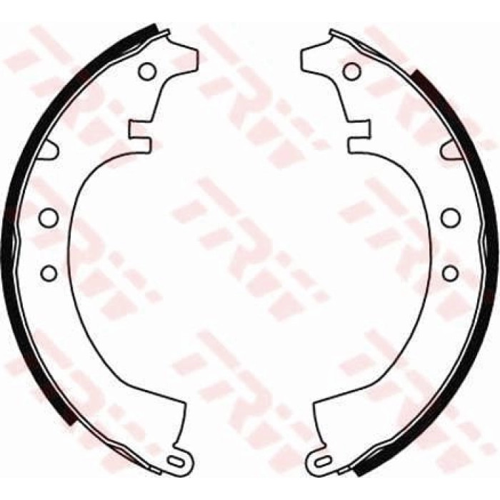 TRW GS8047 Bremsbackensatz TRW GS8047 Bremsbackensatz