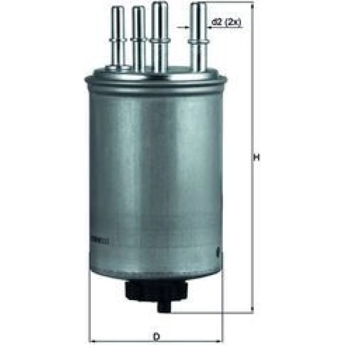 Knecht KL 506 Kraftstofffilter Knecht KL 506 Kraftstofffilter