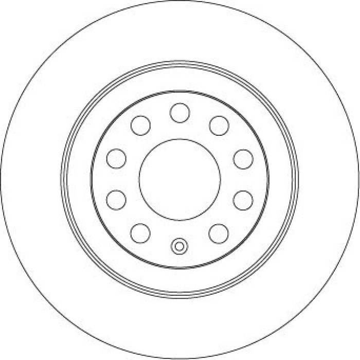 TRW DF4434 Bremsscheibe TRW DF4434 Bremsscheibe
