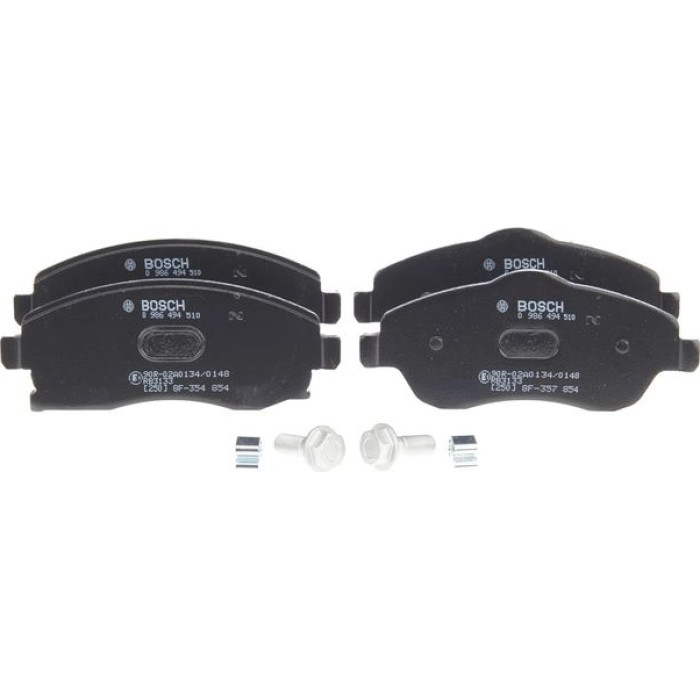 BOSCH 0 986 494 510 Bremsbelagsatz, Scheibenbremse BOSCH 0 986 494 510 Bremsbelagsatz, Scheibenbremse