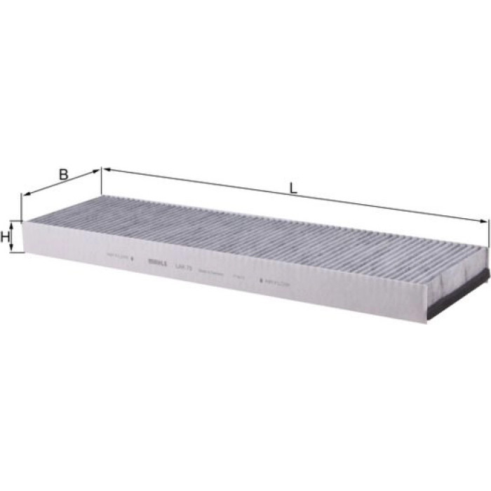 Knecht LAK 70 Filter, Innenraumluft Knecht LAK 70 Filter, Innenraumluft