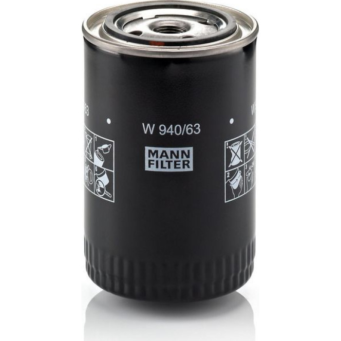 Mann-Filter W 940/63 Ölfilter Mann-Filter W 940/63 Ölfilter