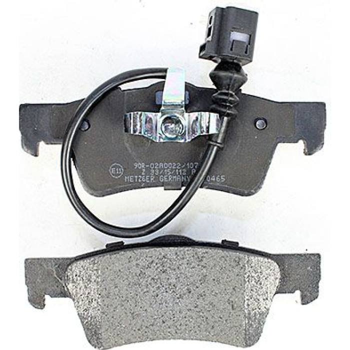 Metzger 1170465 Bremsbelagsatz, Scheibenbremse