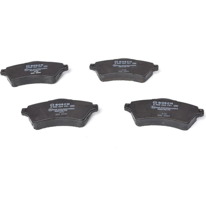 BOSCH 0 986 424 721 Bremsbelagsatz, Scheibenbremse