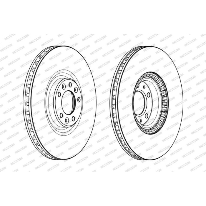 Ferodo DDF2234C Bremsscheibe PREMIER